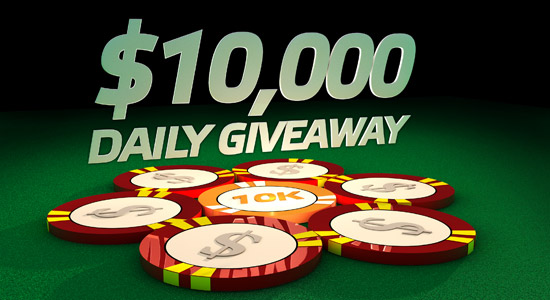 $10,000 Daily Giveaway