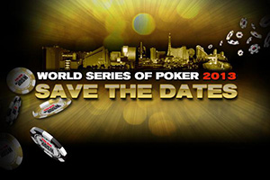 Расписание WSOP 2013