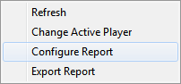 Configure Report