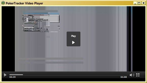 PokerTracker Video Player