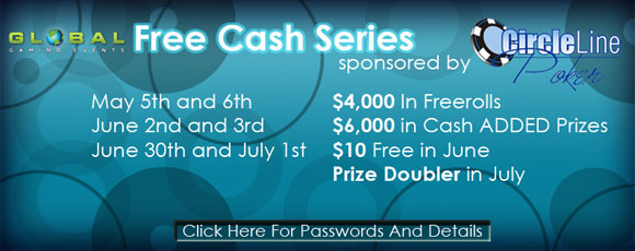 Лучшие условия на GGE Free Cash Circle Line Poker