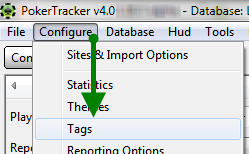 Найтройка тегов в ПокерТрекер 4