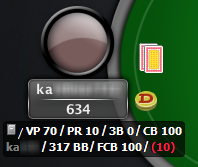 Корректное отображение хедз-ап дисплея в PokerTracker 4 
