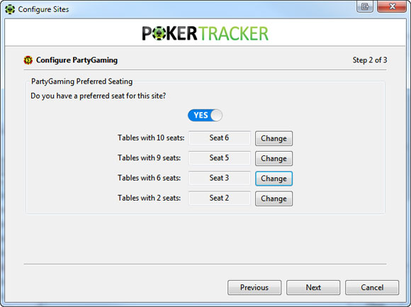 Настройка PokerTracker для PartyPoker