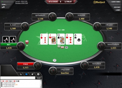 Скриншот покерной программы americas