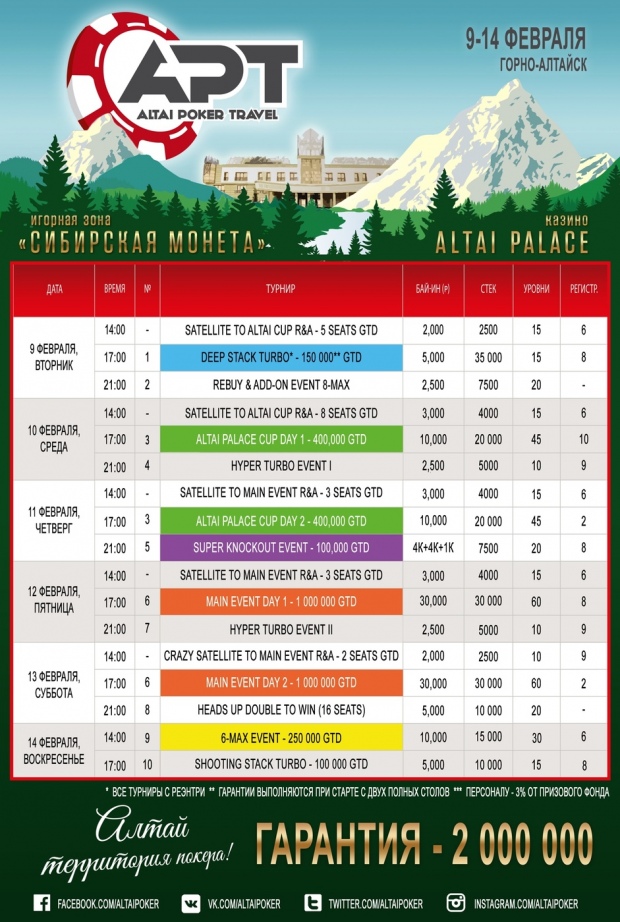 Altai Poker Travel
