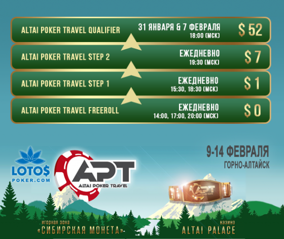 Сателлиты Altai Poker Travel