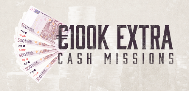 €100.000 в миссиях Extra Cash на MansionPoker