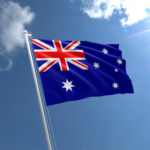 Австралия покер флаг