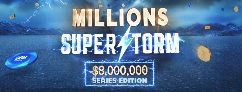 Новые акционные предложения для игроков 888Millions SuperStorm