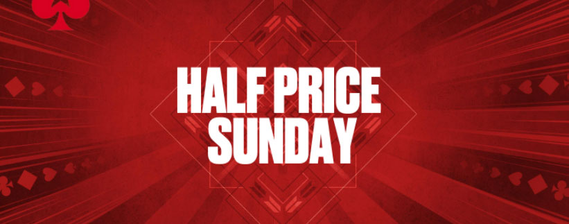Half price sunday