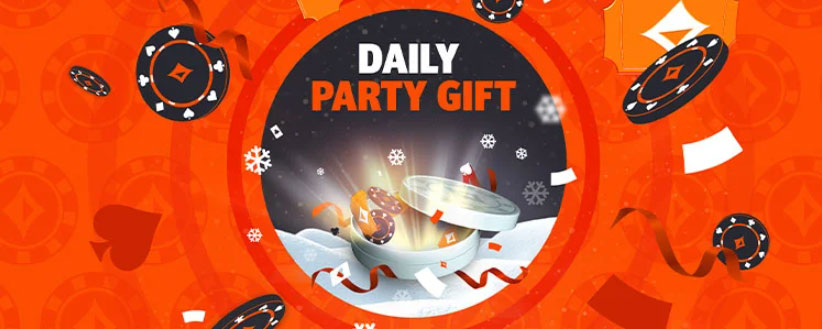 Daily Party Gift на partypoker