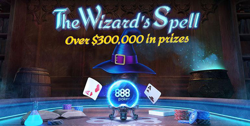 Wizard’s Spell на 888poker