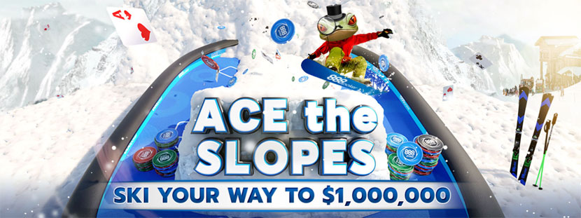 Ace the Slopes - фрироллы на 888poker